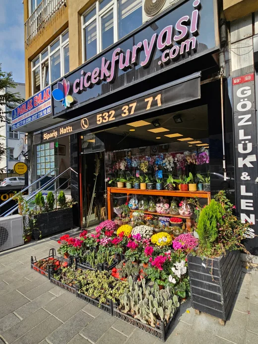 Üsküdar Çiçekçi - Çiçek Furyası - İstanbul Flowers Shop