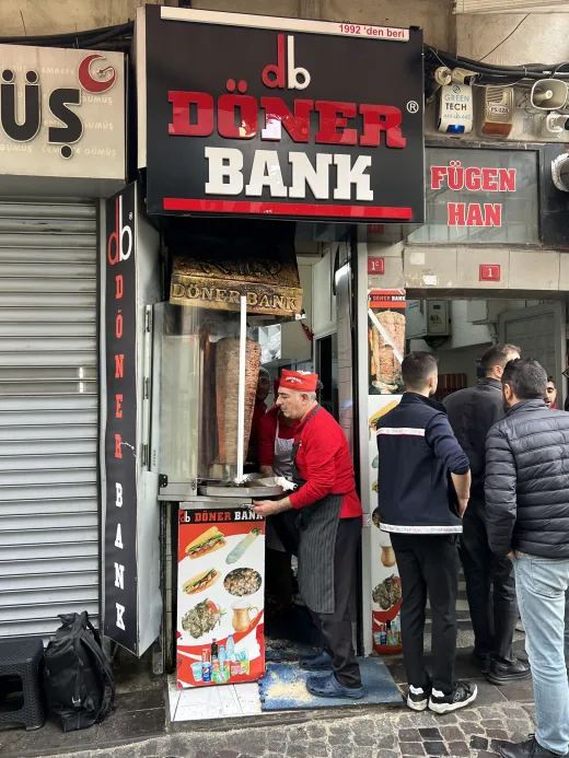 Döner Bank Kapalı Çarşı