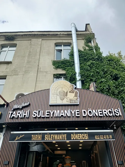 Meşhur Tarihi Süleymaniye Dönercisi